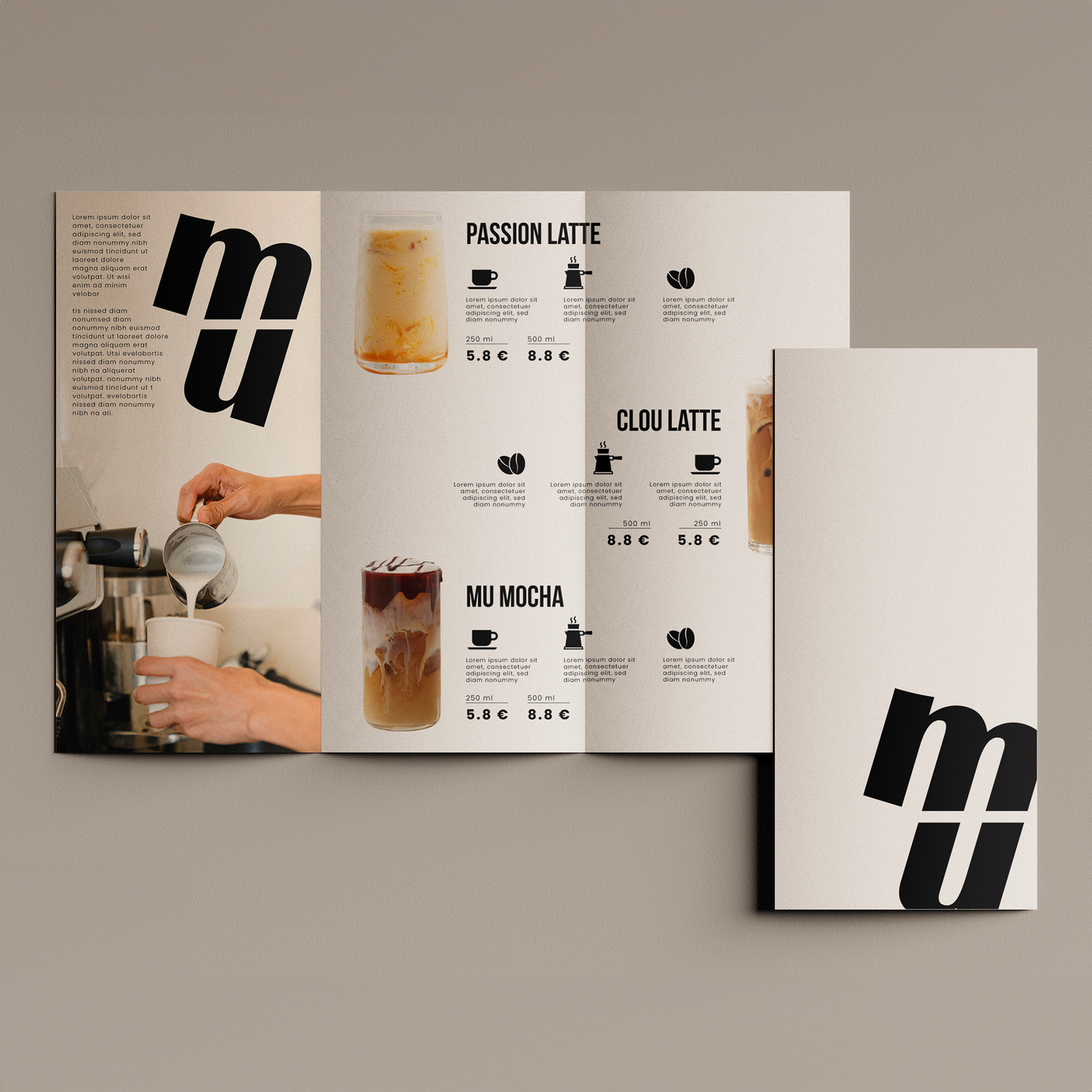 Tri-fold Matte Brochure x1,000