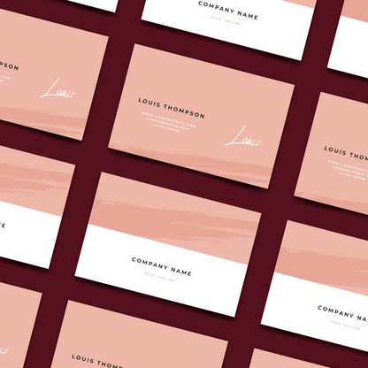 Uncoated Luxe Business Cards x500