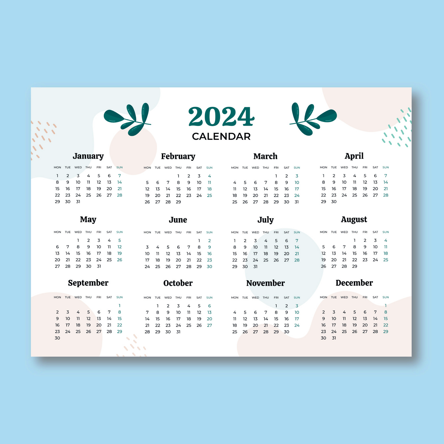 Poster Calendars x1,000