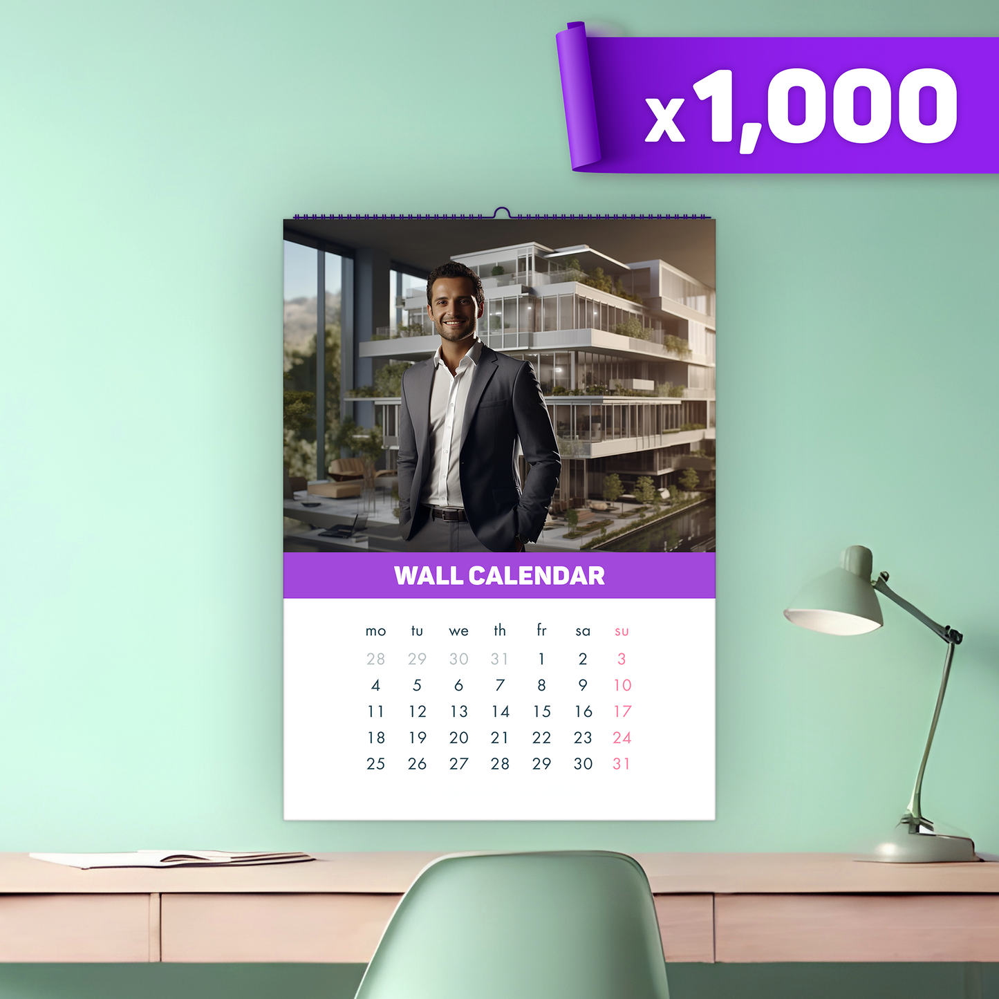 Wall Calendars x1,000